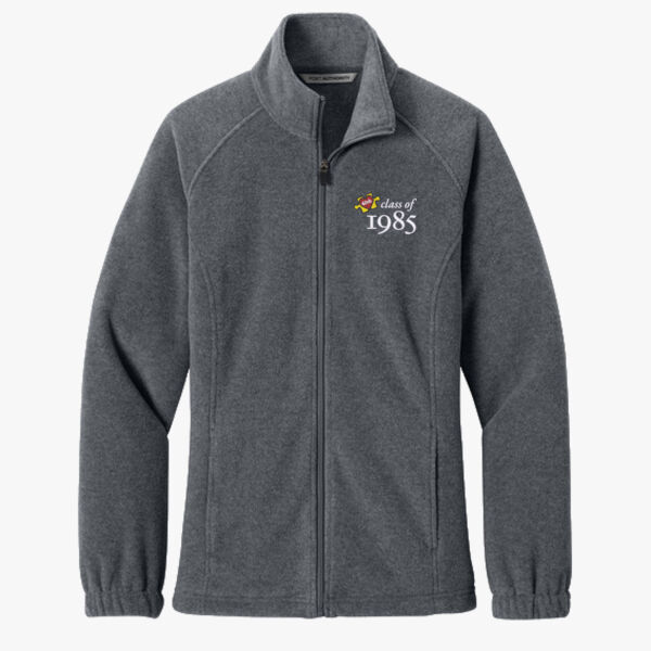 Women's Plush Fleece Full Zip Jacket Thumbnail